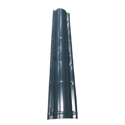 Glazed Ridge / Roll Top – C/Grey Gloss (2M X 330MM)