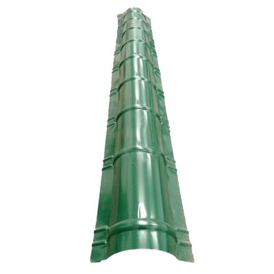 Glazed Ridge / Roll Top – Dark Green Gloss (2M X 330MM),Glazed Ridge / Roll Top – Dark Green Gloss (2M X 400MM)