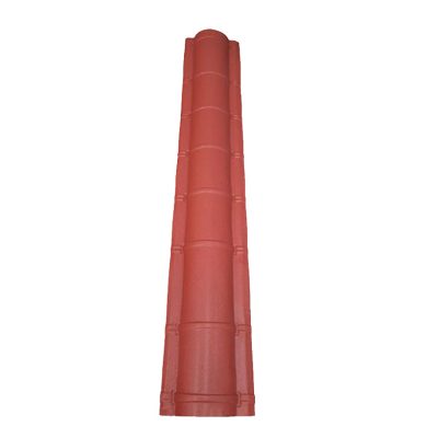 Glazed Ridge / Roll Top – Tile Red Matt (2M X 400MM),Glazed Ridge / Roll Top – Tile Red Matt (2M X 330MM)